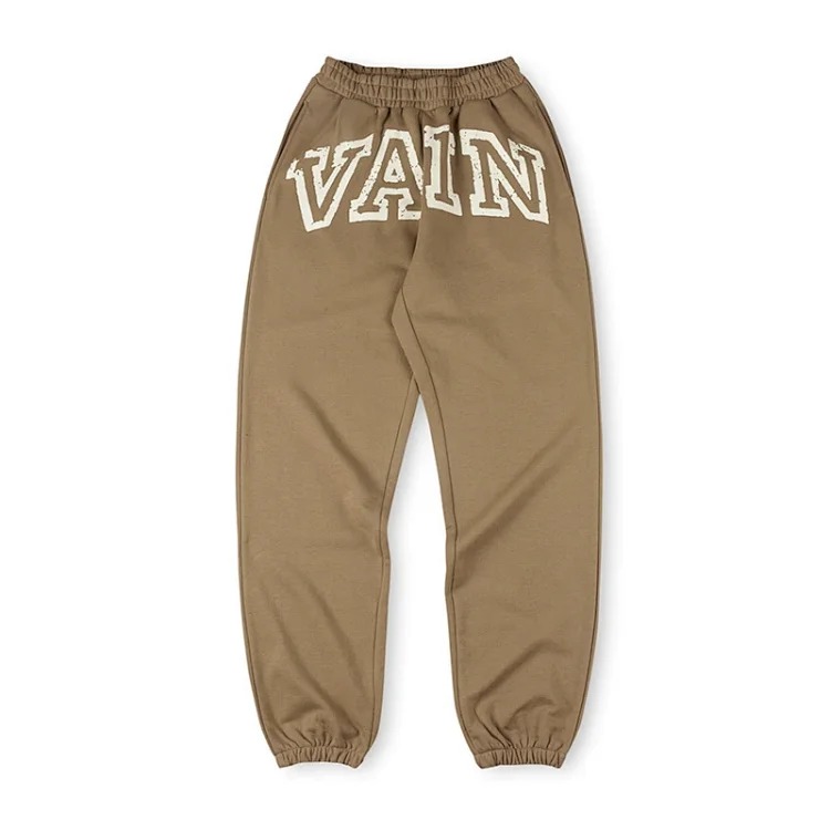 SAINT VANITY letter print casual sweatshirt and trousers suit