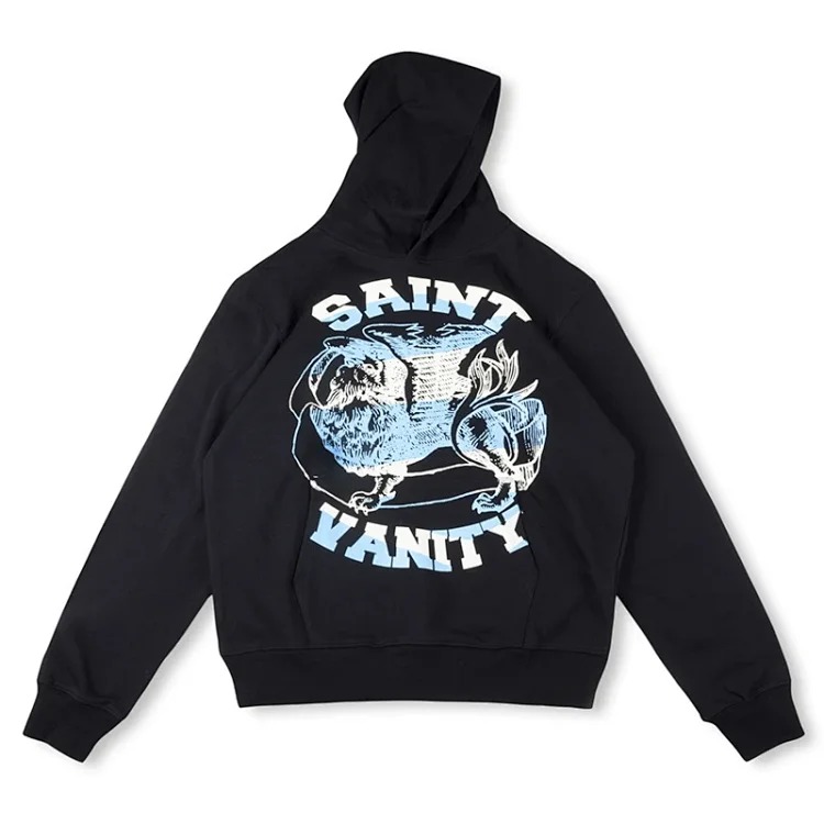 SAINT VANITY letter print casual sweatshirt and trousers suit