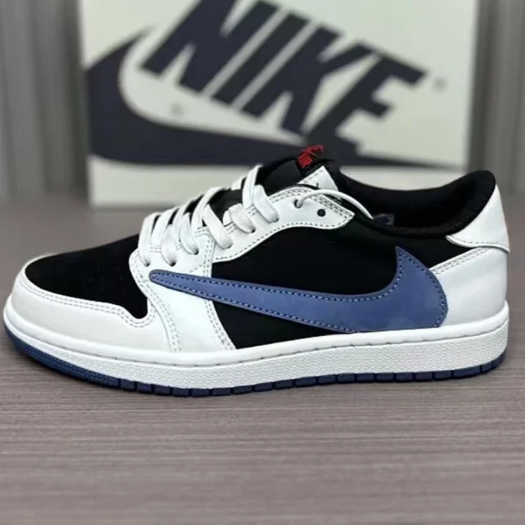 Jordan AJ1 Lightning Barb Casual Sports Shoes for Men and Women for Autumn and Style