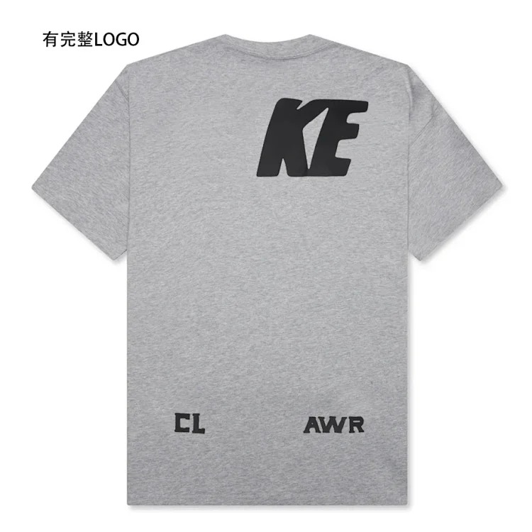 Round neck men's and women's pure cotton short-sleeved tops outdoor T-shirts