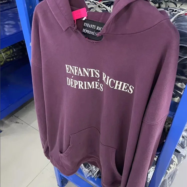Portrait printed letters long-sleeved men's and women's loose hoodies sweatshirts high street casual