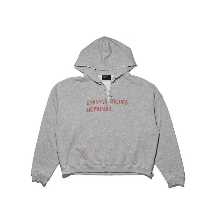 Portrait printed letters long-sleeved men's and women's loose hoodies sweatshirts high street casual