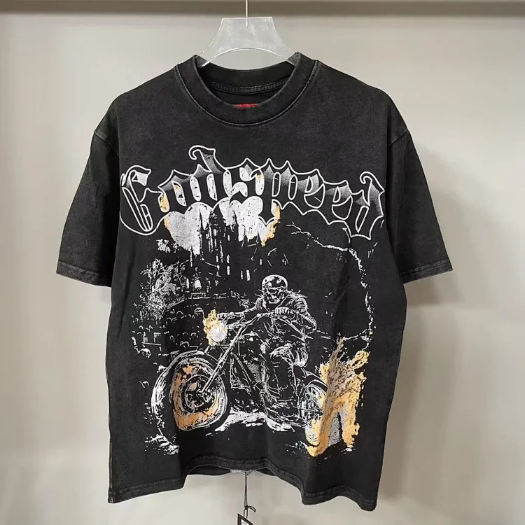 Women's short sleeve rock T-shirt