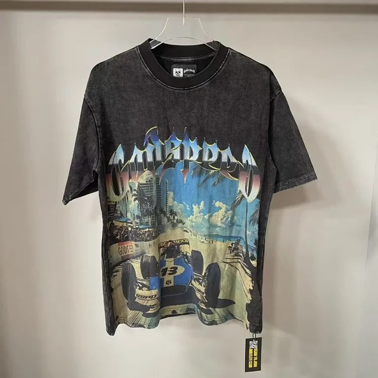 Women's short sleeve rock T-shirt