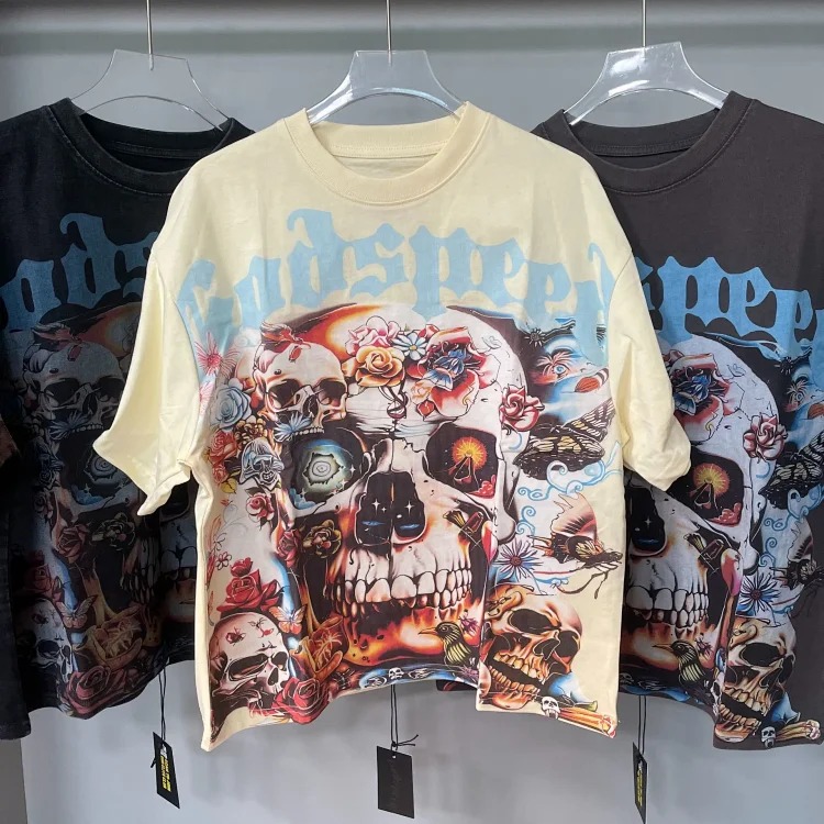 Women's short sleeve rock T-shirt