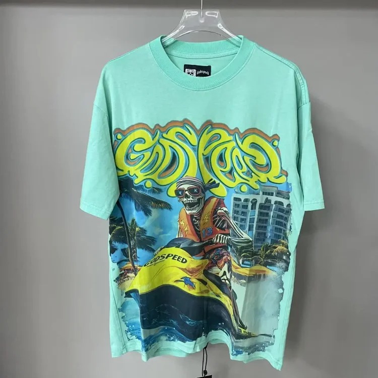 Women's short sleeve rock T-shirt