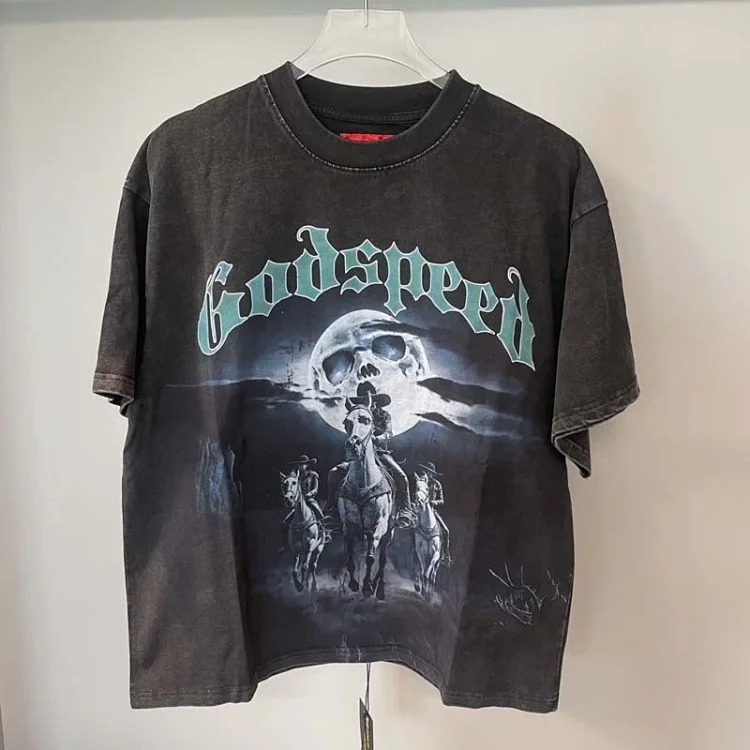 Women's short sleeve rock T-shirt