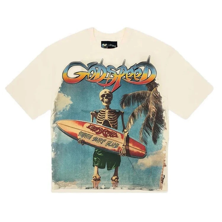 Women's short sleeve rock T-shirt