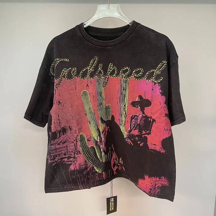 Women's short sleeve rock T-shirt