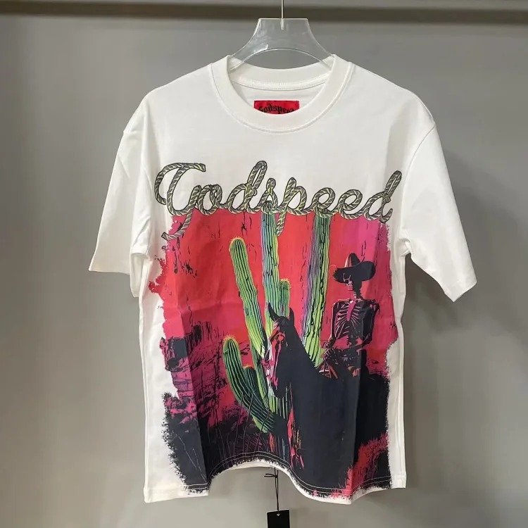 Women's short sleeve rock T-shirt
