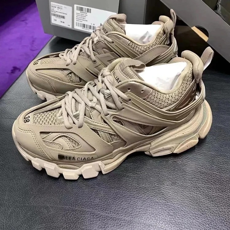 Putian Purehara Paris track3.0 dad shoes thick-soled heightening sports retro casual men's and women's running