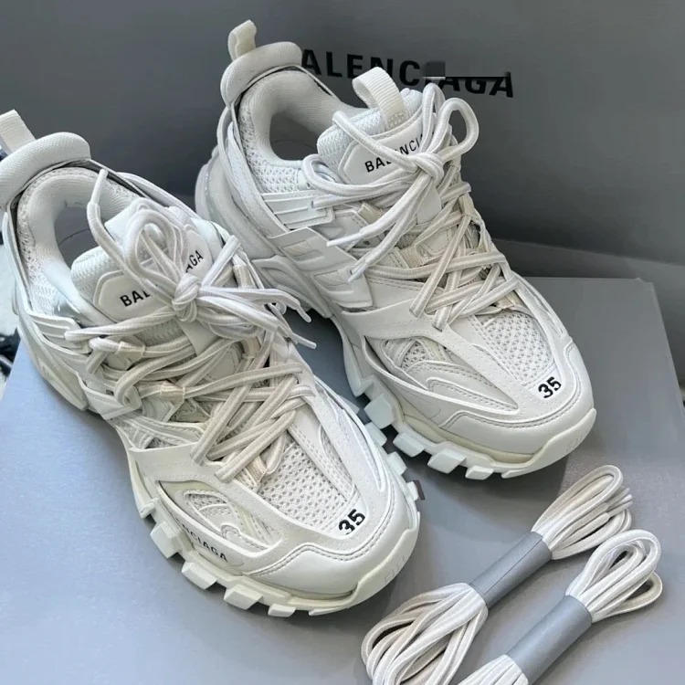 Putian Purehara Paris track3.0 dad shoes thick-soled heightening sports retro casual men's and women's running