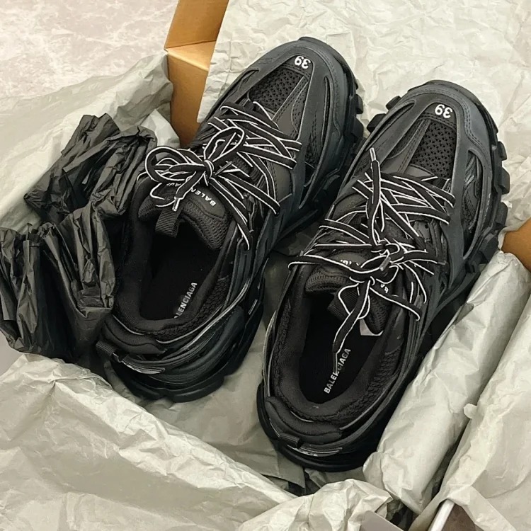 Putian Purehara Paris track3.0 dad shoes thick-soled heightening sports retro casual men's and women's running