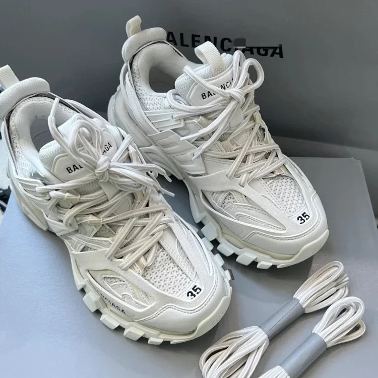 Putian Purehara Paris track3.0 dad shoes thick-soled heightening sports retro casual men's and women's running