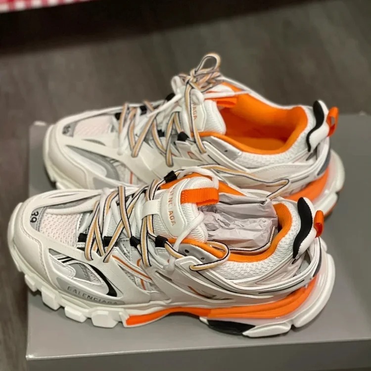 Putian Purehara Paris track3.0 dad shoes thick-soled heightening sports retro casual men's and women's running