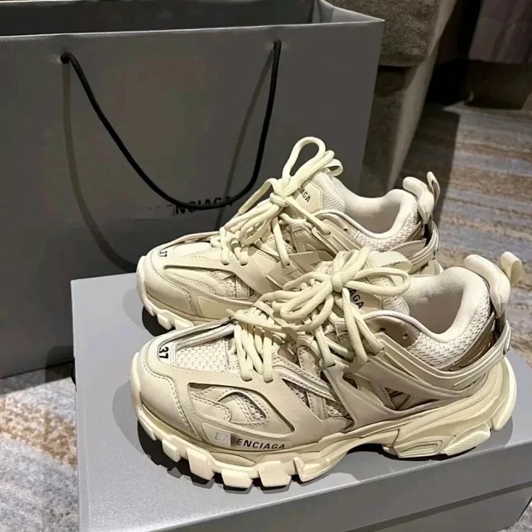 Putian Purehara Paris track3.0 dad shoes thick-soled heightening sports retro casual men's and women's running