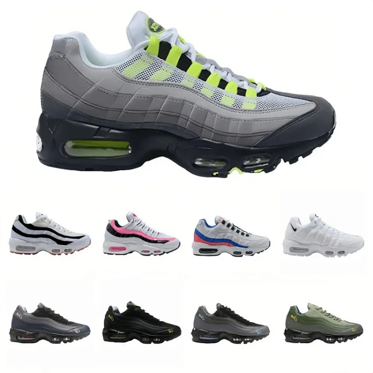 Max 95 air-cushion shoes for men, cushioning heightening sneakers, versatile casual walking for women