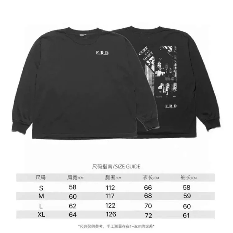 Melancholy rich second generation washed and aged letter print hooded sweatshirt