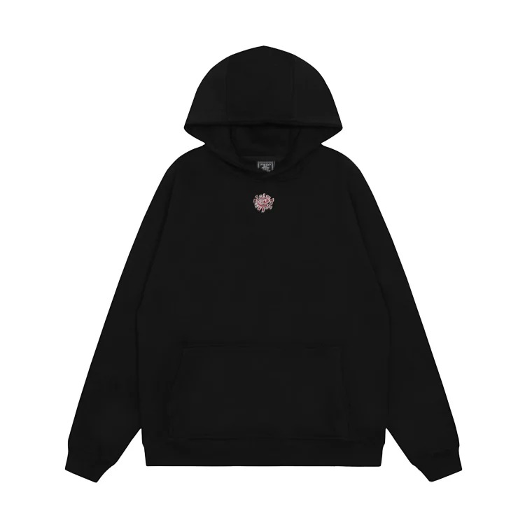 Beautiful autumn and winter sun roll basic printed velvet hooded sweatshirt casual sweatpants