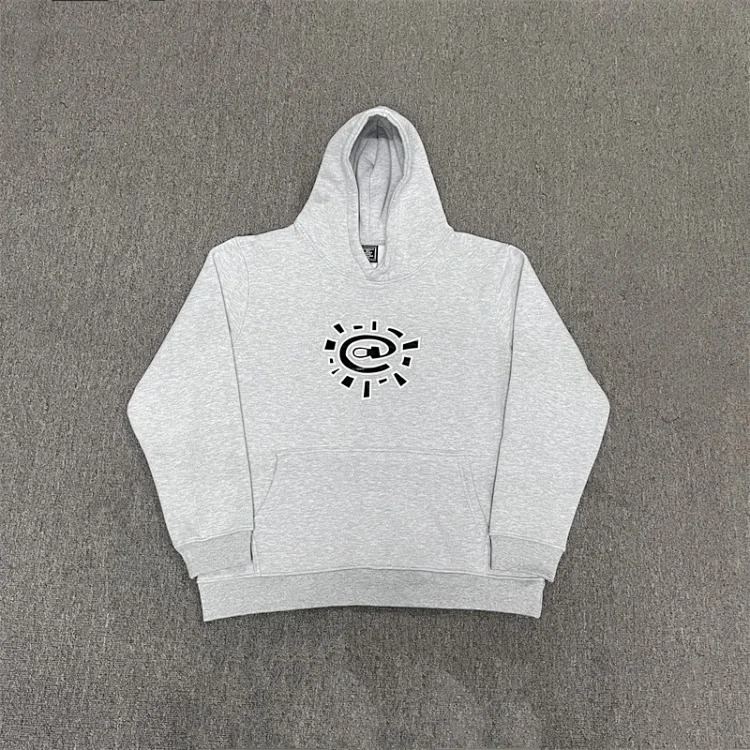 Beautiful autumn and winter sun roll basic printed velvet hooded sweatshirt casual sweatpants