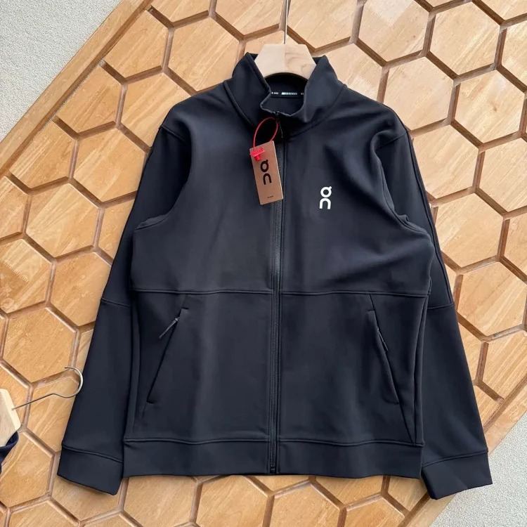 Men's new autumn knitted stand collar jacket, fashionable casual sports