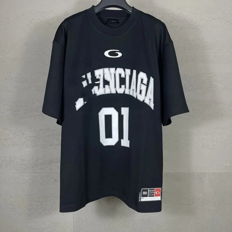 No. 10 jersey short-sleeved men's and women's os version loose short-sleeved T-shirt