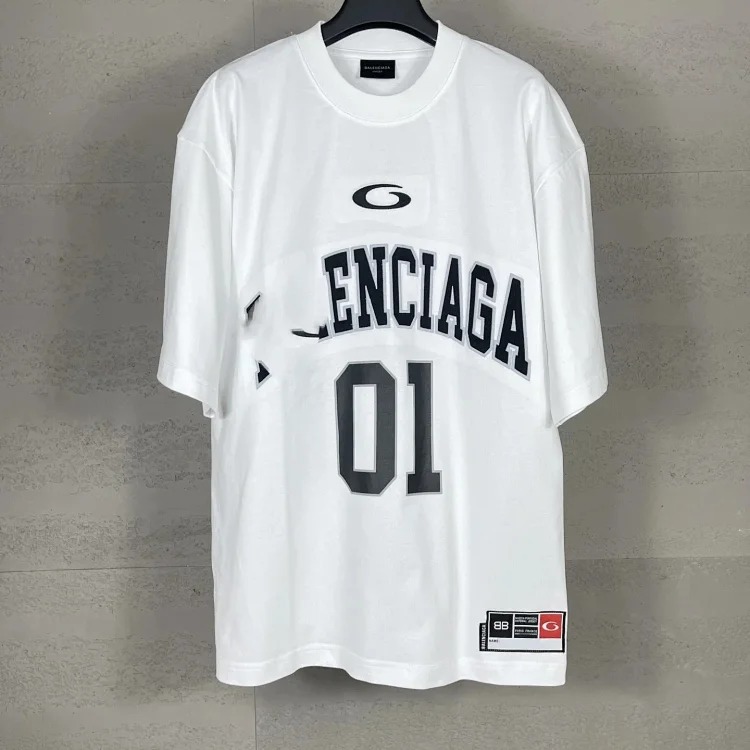 No. 10 jersey short-sleeved men's and women's os version loose short-sleeved T-shirt