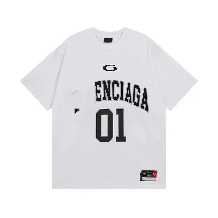 No. 10 jersey short-sleeved men's and women's os version loose short-sleeved T-shirt
