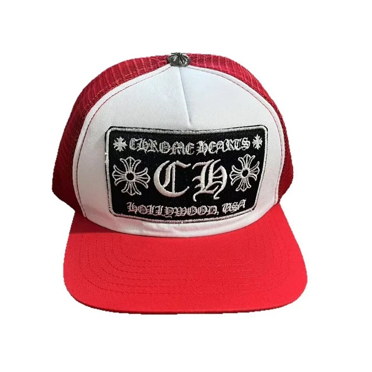 Fashionable embroidered flat brim sun hat
