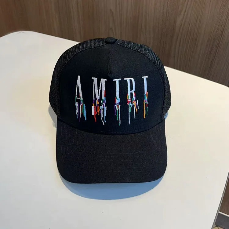 Fashionable embroidered flat brim sun hat