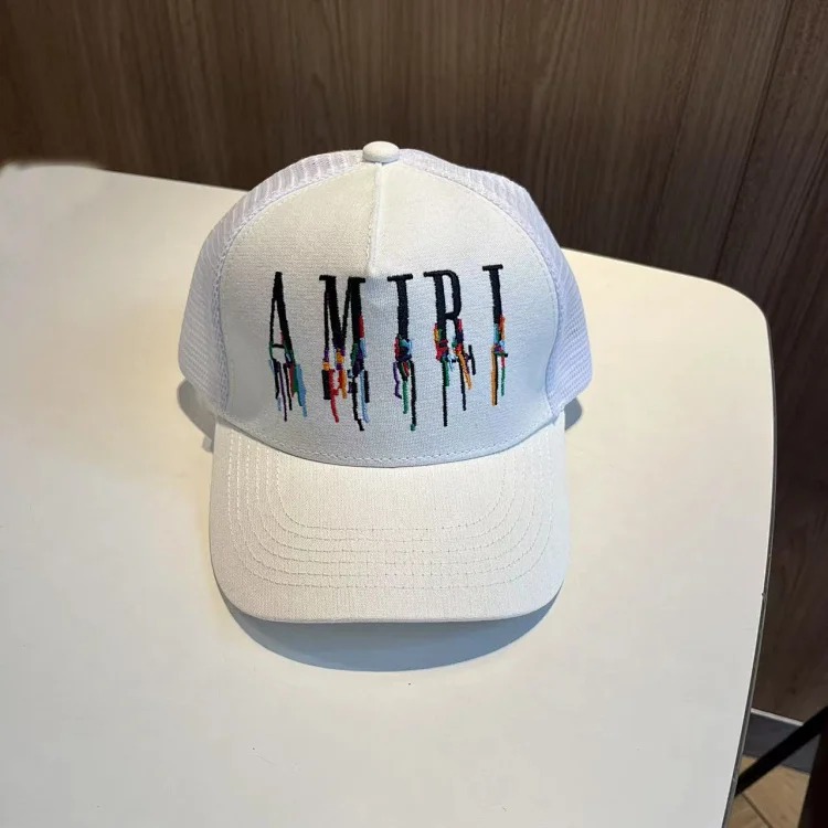 Fashionable embroidered flat brim sun hat