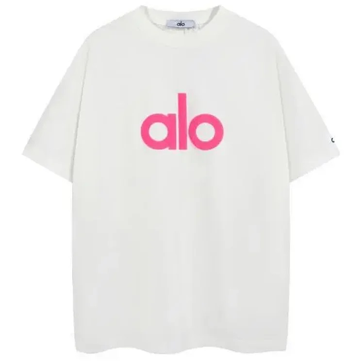 Foamed letters, hot silver, holes, frayed edges, distressed casual short-sleeved round neck candy T-shirt