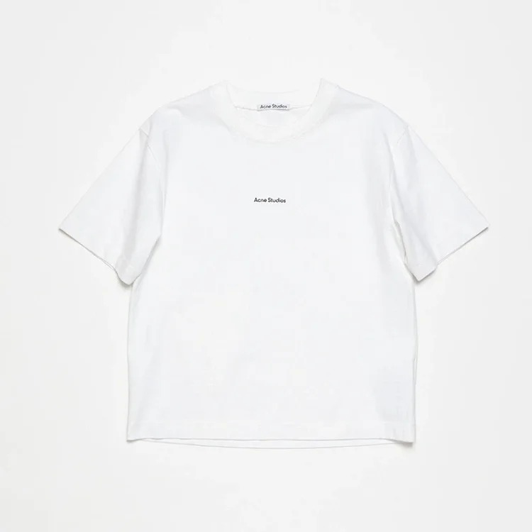 1996 Letter Print Washed and Distressed Light Luxury Loose Men's and Women's Short Sleeve Couple T-Shirt