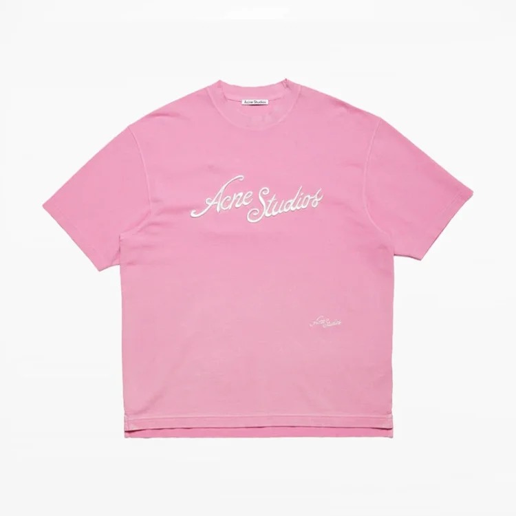 1996 Letter Print Washed and Distressed Light Luxury Loose Men's and Women's Short Sleeve Couple T-Shirt
