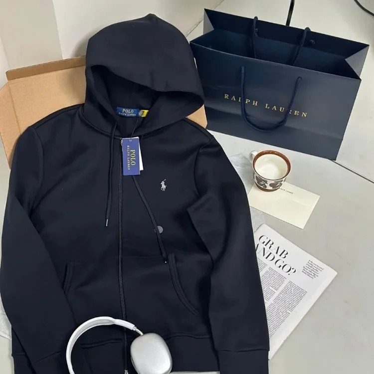 Hooded jacket, sweatshirt top