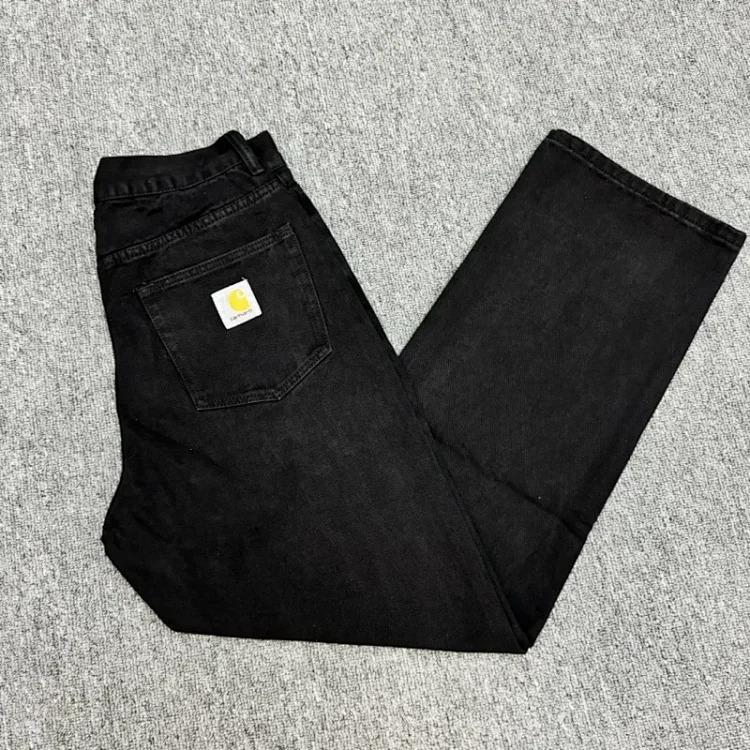 Lumberjack Japanese work style jeans loose straight high street made ca