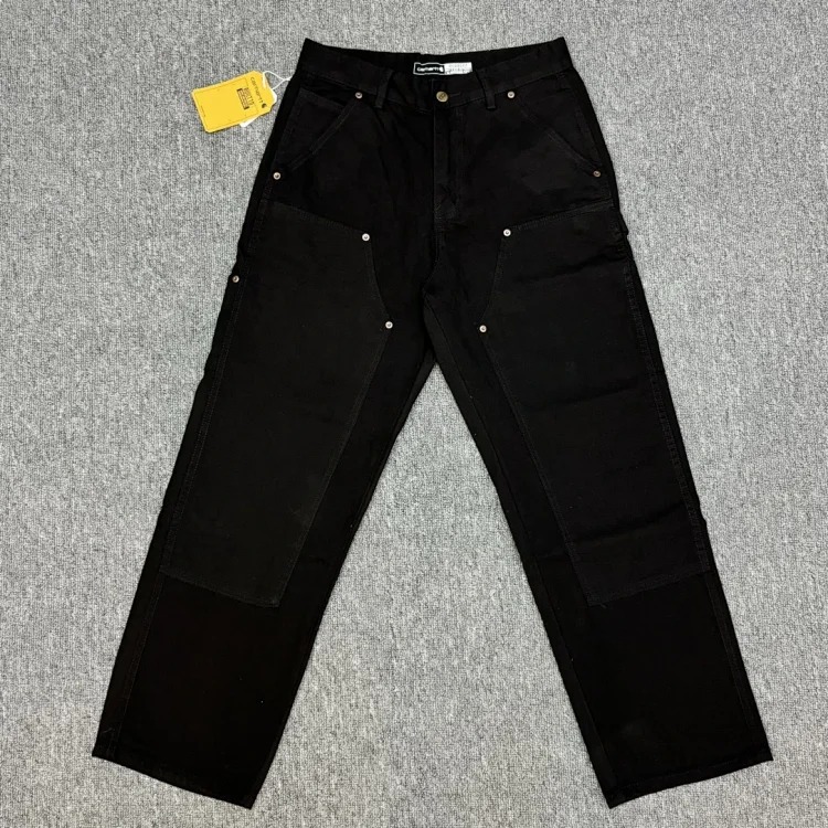 Lumberjack Japanese work style jeans loose straight high street made ca