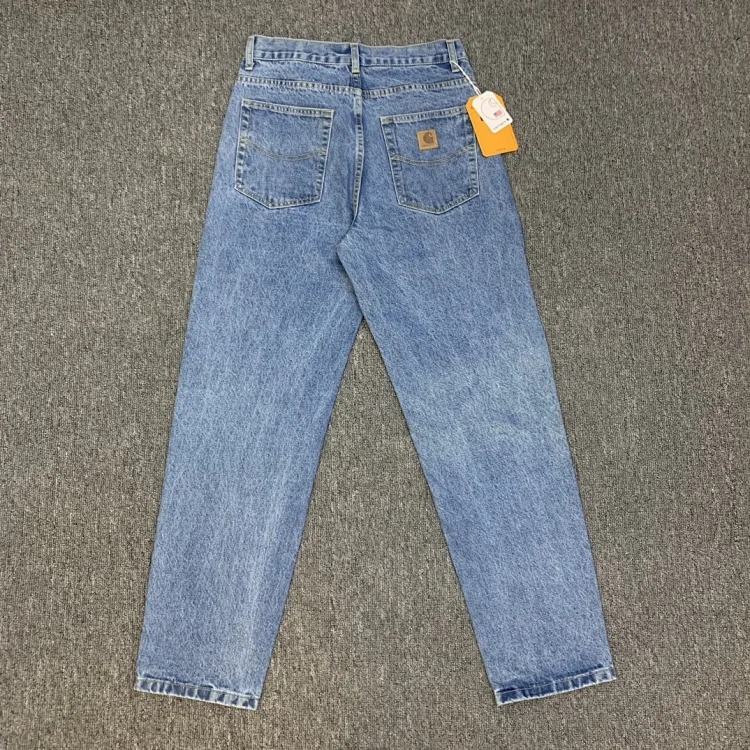 Lumberjack Japanese work style jeans loose straight high street made ca