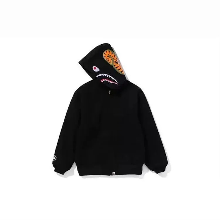 Cross-border foreign trade wholesale new camouflage hooded cardigan zipper terry velvet men's and women's sweatshirt jacket trendy