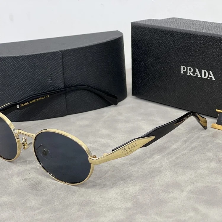 Sunglasses metal retro oval sunglasses
