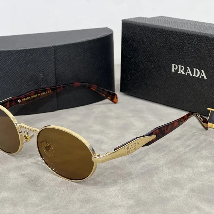 Sunglasses metal retro oval sunglasses