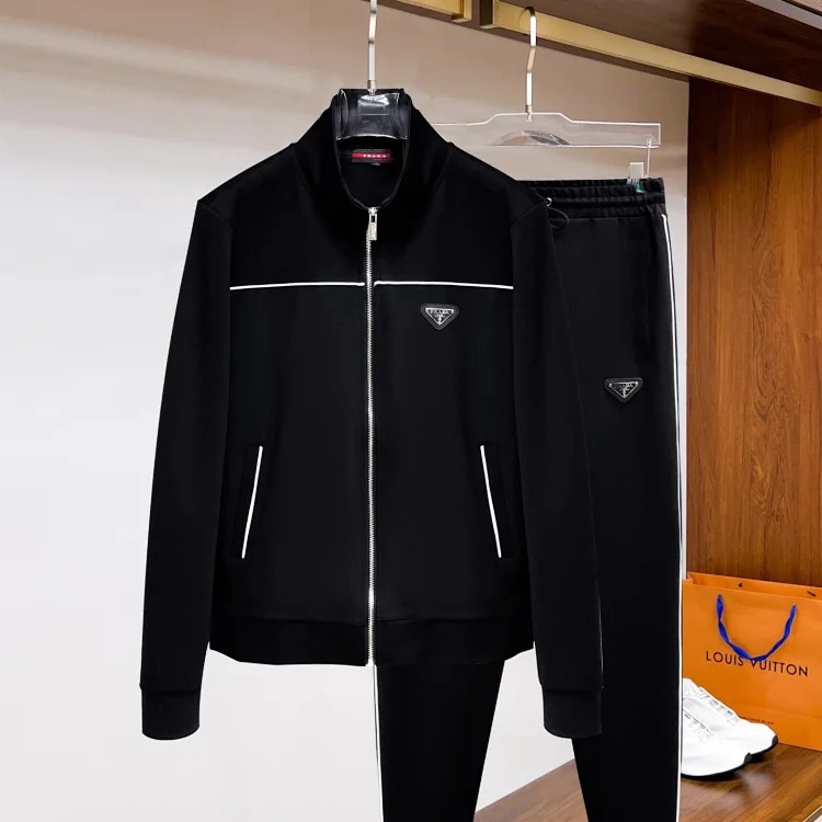 Zippered suit jacket