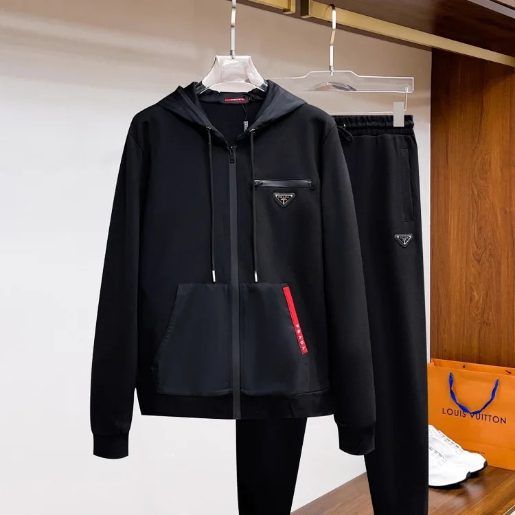 Zippered suit jacket