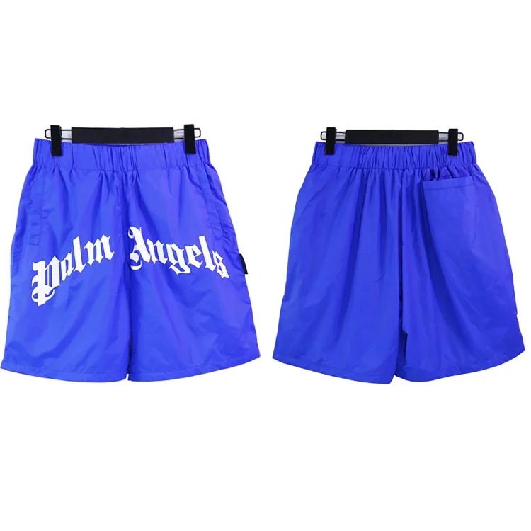 Trendy brand Angel classic black and white striped student casual shorts sports breathable straight shorts