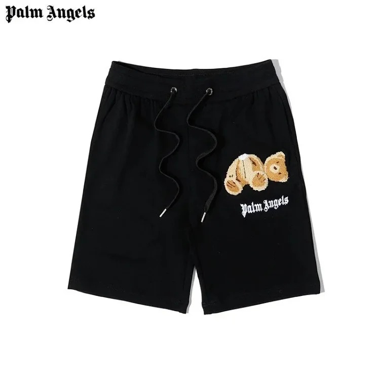 Trendy brand Angel classic black and white striped student casual shorts sports breathable straight shorts