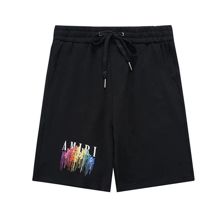 Trendy brand Angel classic black and white striped student casual shorts sports breathable straight shorts