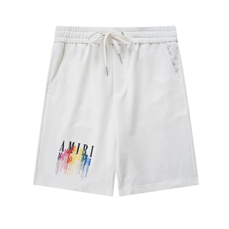 Trendy brand Angel classic black and white striped student casual shorts sports breathable straight shorts