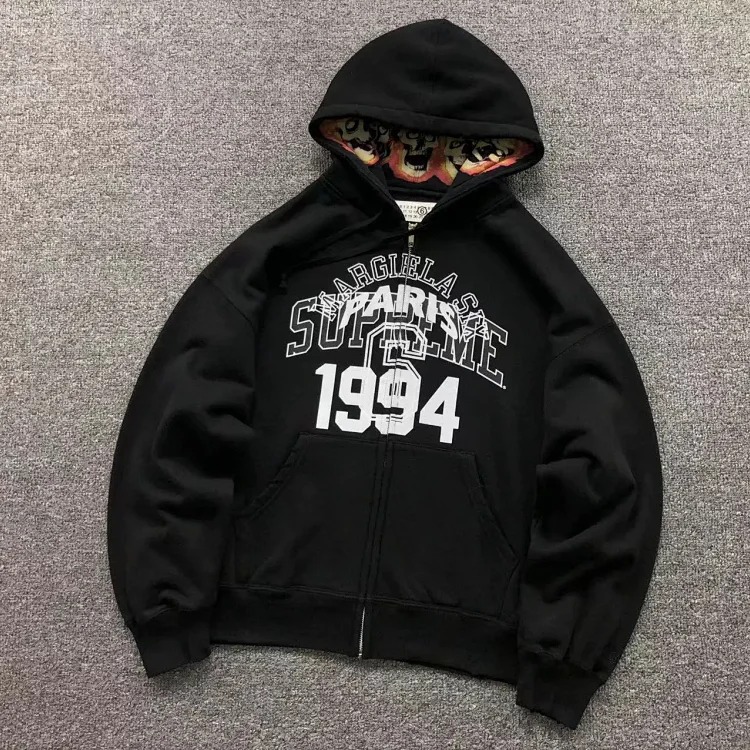 25 cashew flower sweatshirt hoodie plus velvet full range hooded sweatshirt 1994
