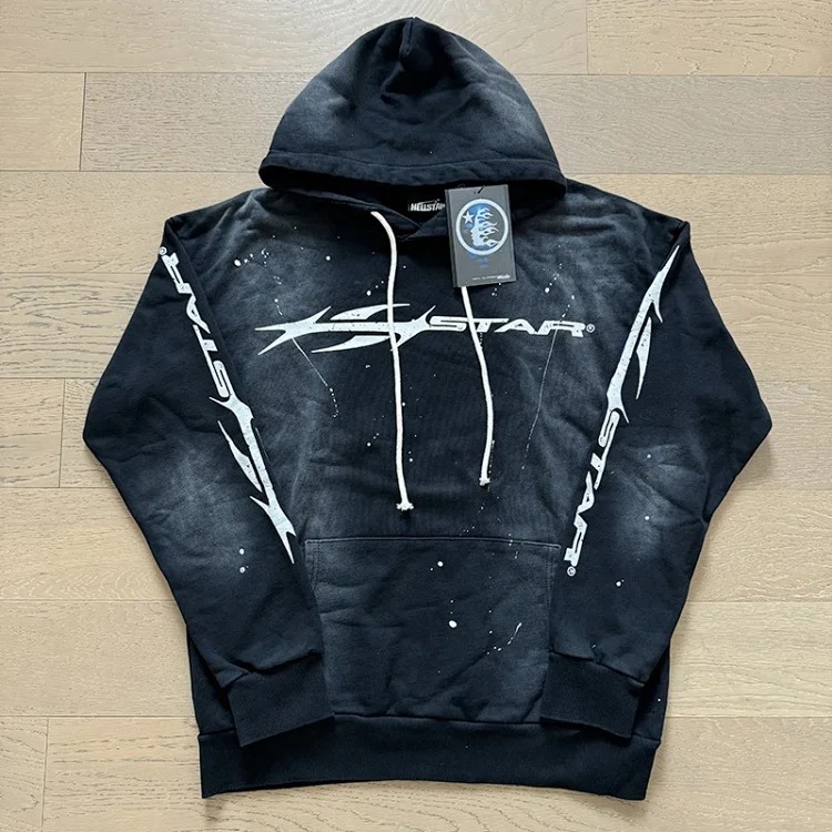 Washed and distressed hoodies for men and women, teenagers, foreign trade couples' sweatshirts