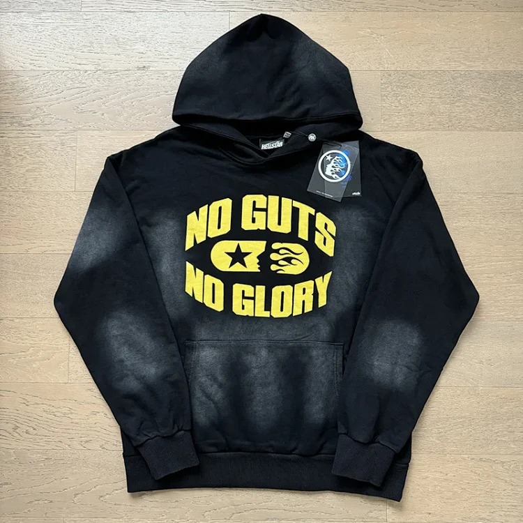 Washed and distressed hoodies for men and women, teenagers, foreign trade couples' sweatshirts